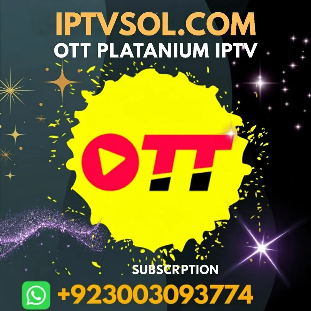 OTT PLATANIUM IPTV SUBSCRIPTION